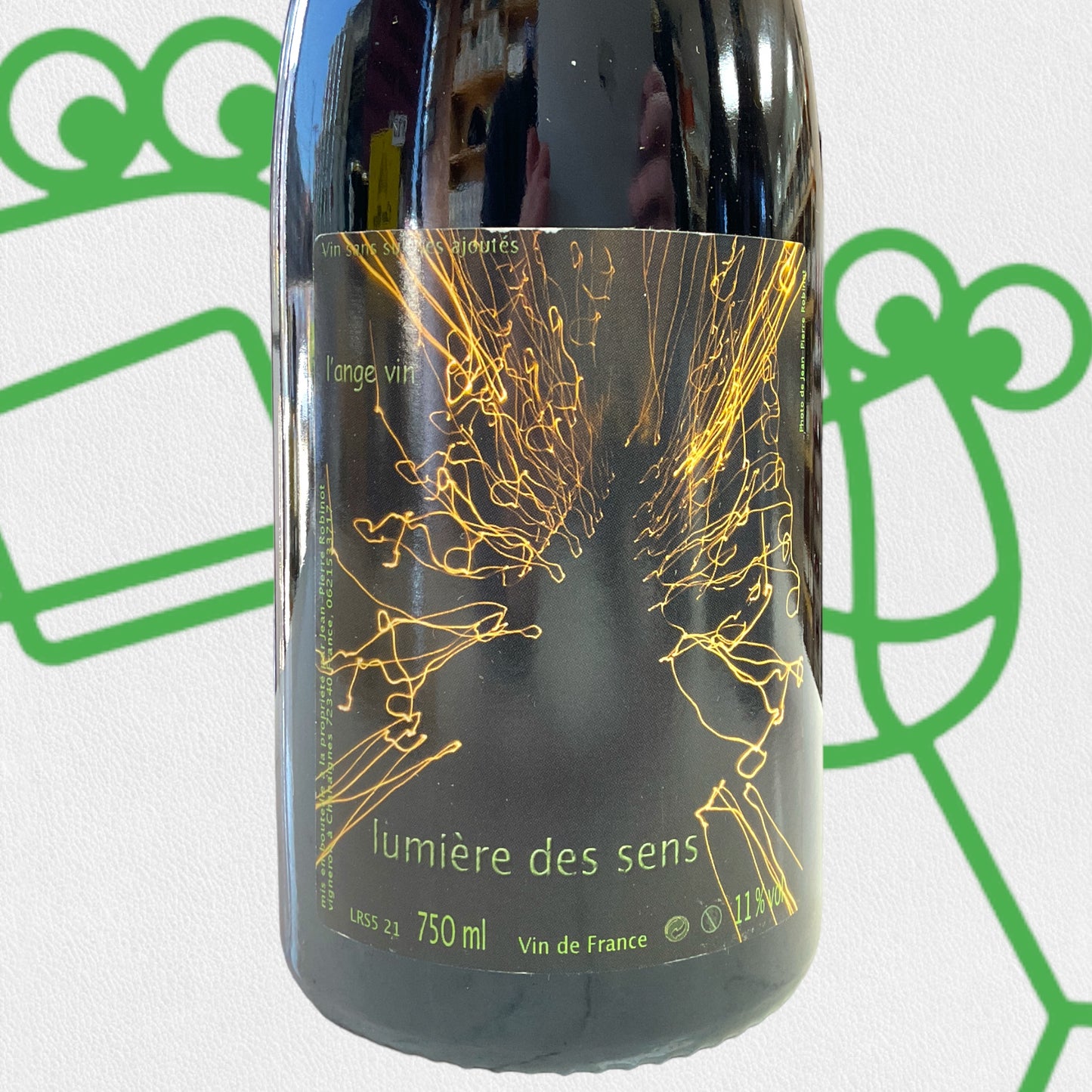 Jean-Pierre Robinot Les Vignes de l'Ange 'Lumiere des Sens' 2021 Loire Valley, France - Williston Park Wines & Spirits