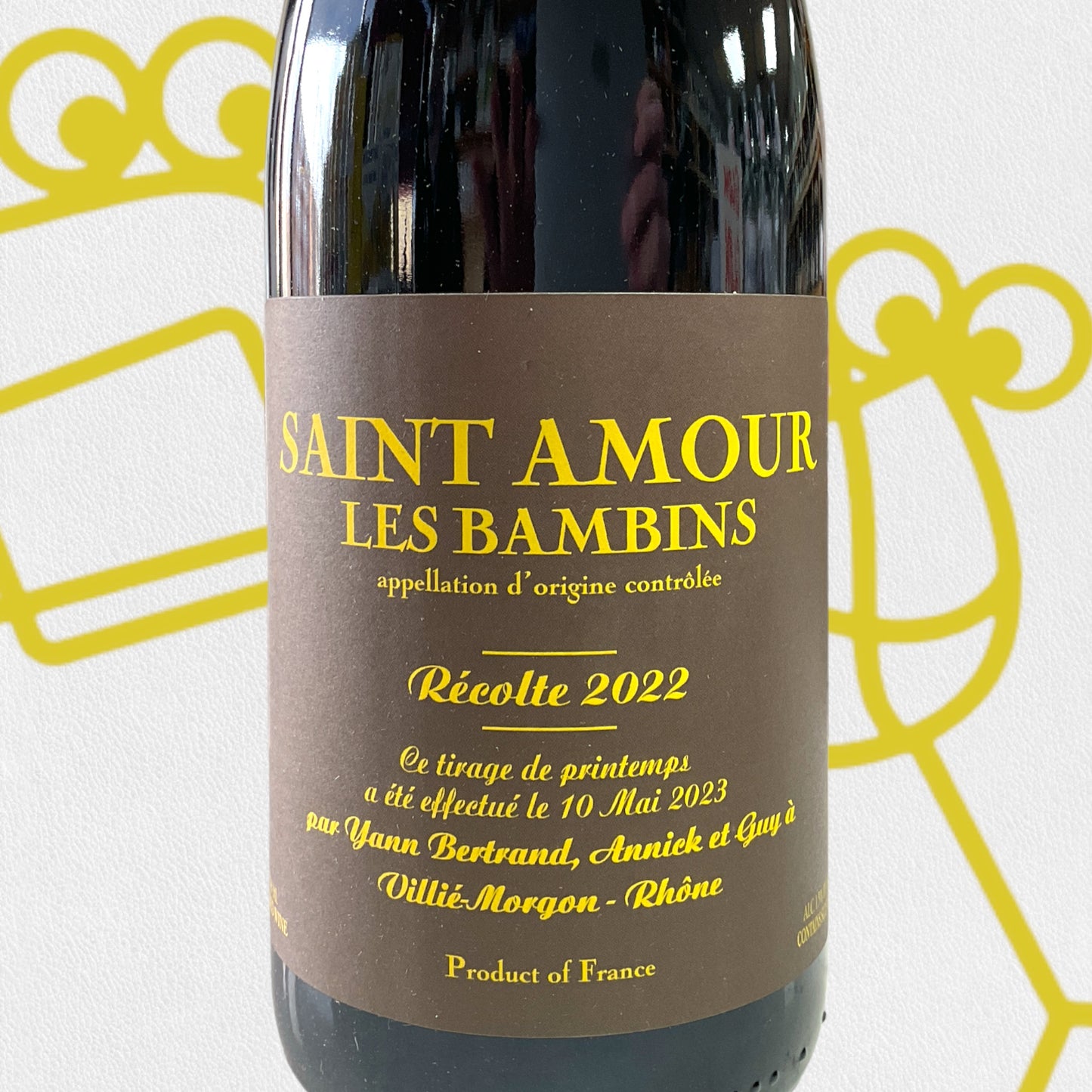 Yann Bertrand Saint Amour 'Les Bambins' 2022 Beaujolais, France - Williston Park Wines & Spirits