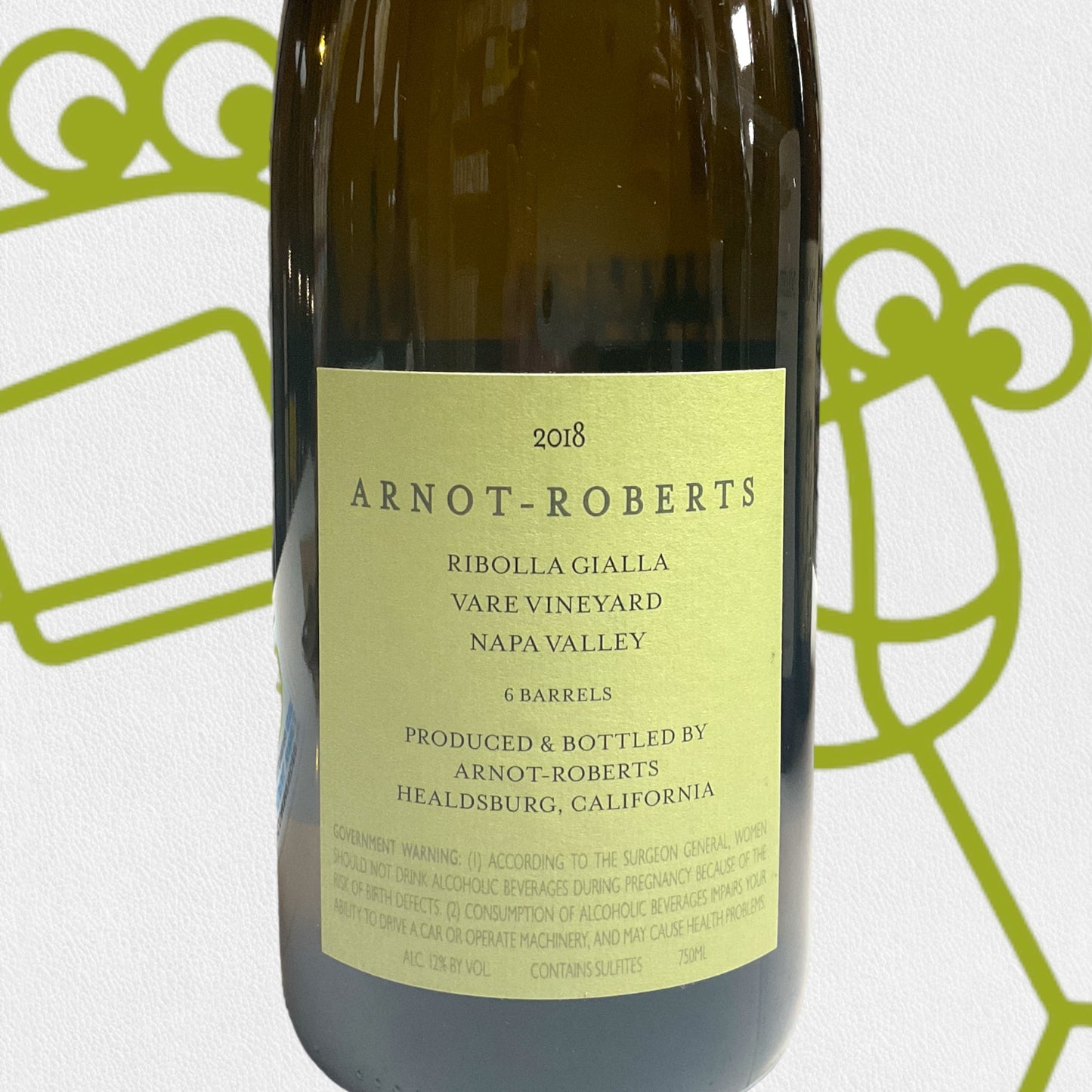 Arnot-Roberts 'Vare Vineyard' Ribolla Gialla 2018 California - Williston Park Wines & Spirits