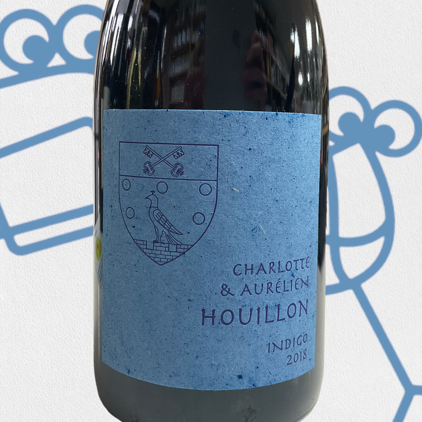 Domaine Aurelien & Charlotte Houillon 'Indigo' 2018 Rhone, France - Williston Park Wines & Spirits