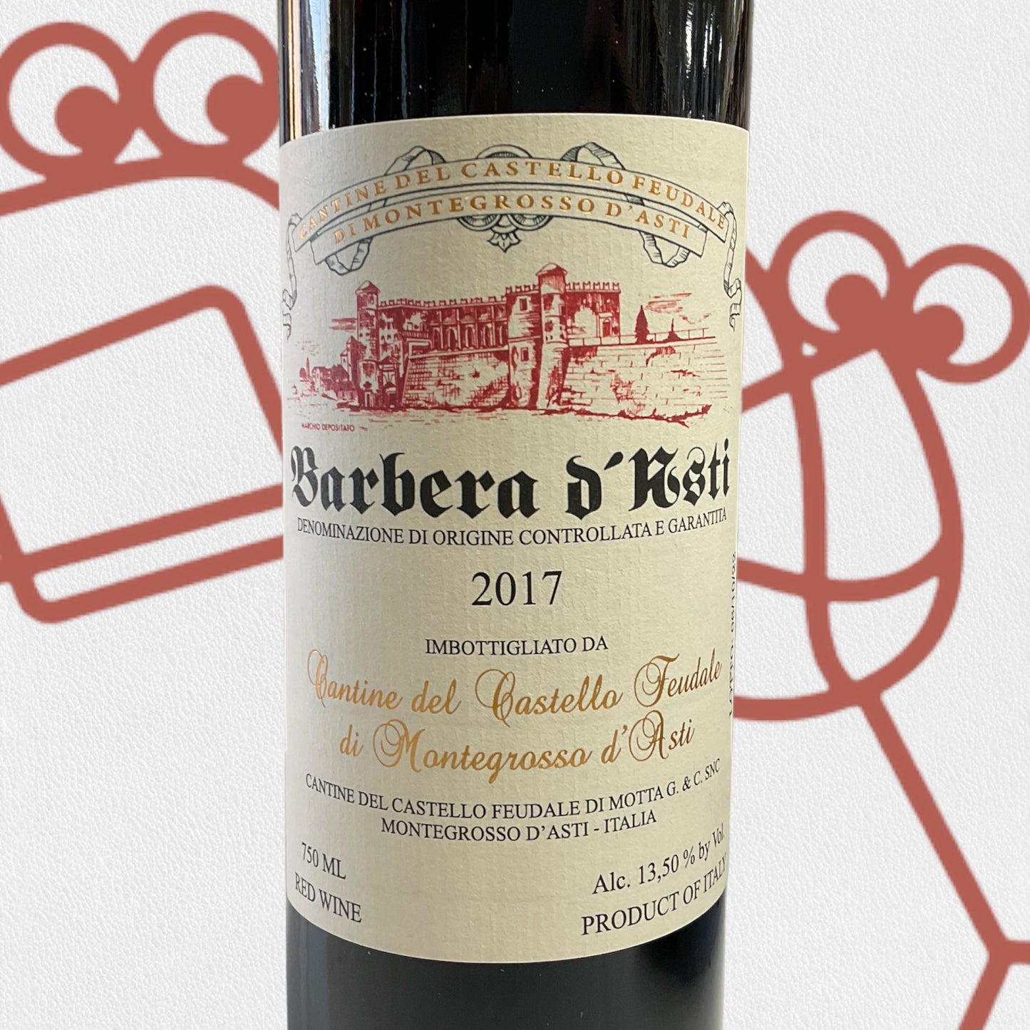 Castello di Montegrosso Barbera d'Asti 2017 Piedmont, Italy - Williston Park Wines & Spirits