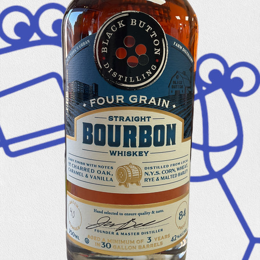 Black Button 'Four Grain' Bourbon 750ml - Williston Park Wines & Spirits