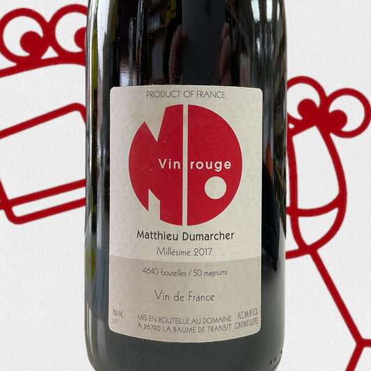 Matthieu Dumarcher 'Rouge' 2017 Rhone Valley, France - Williston Park Wines & Spirits