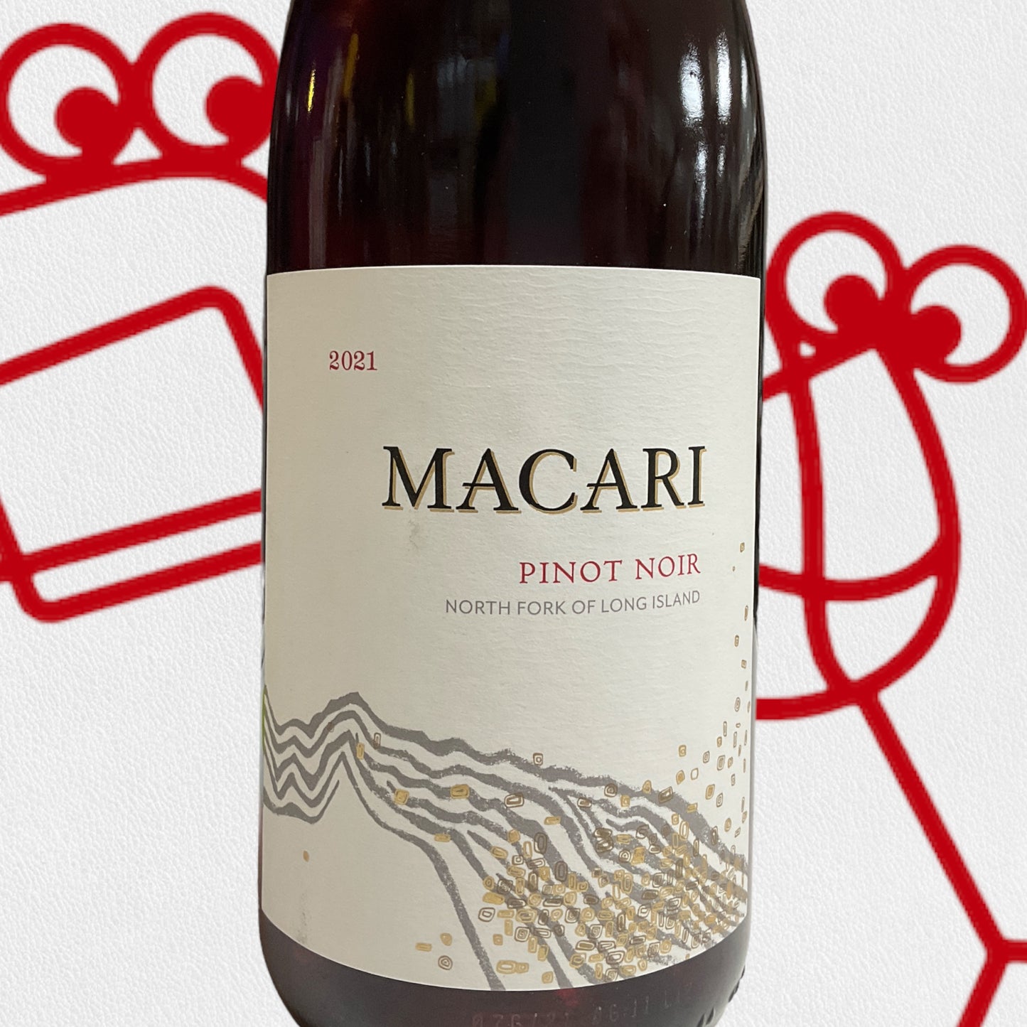 Macari VIneyards Pinot Noir 2021 Long Island, New York - Williston Park Wines & Spirits