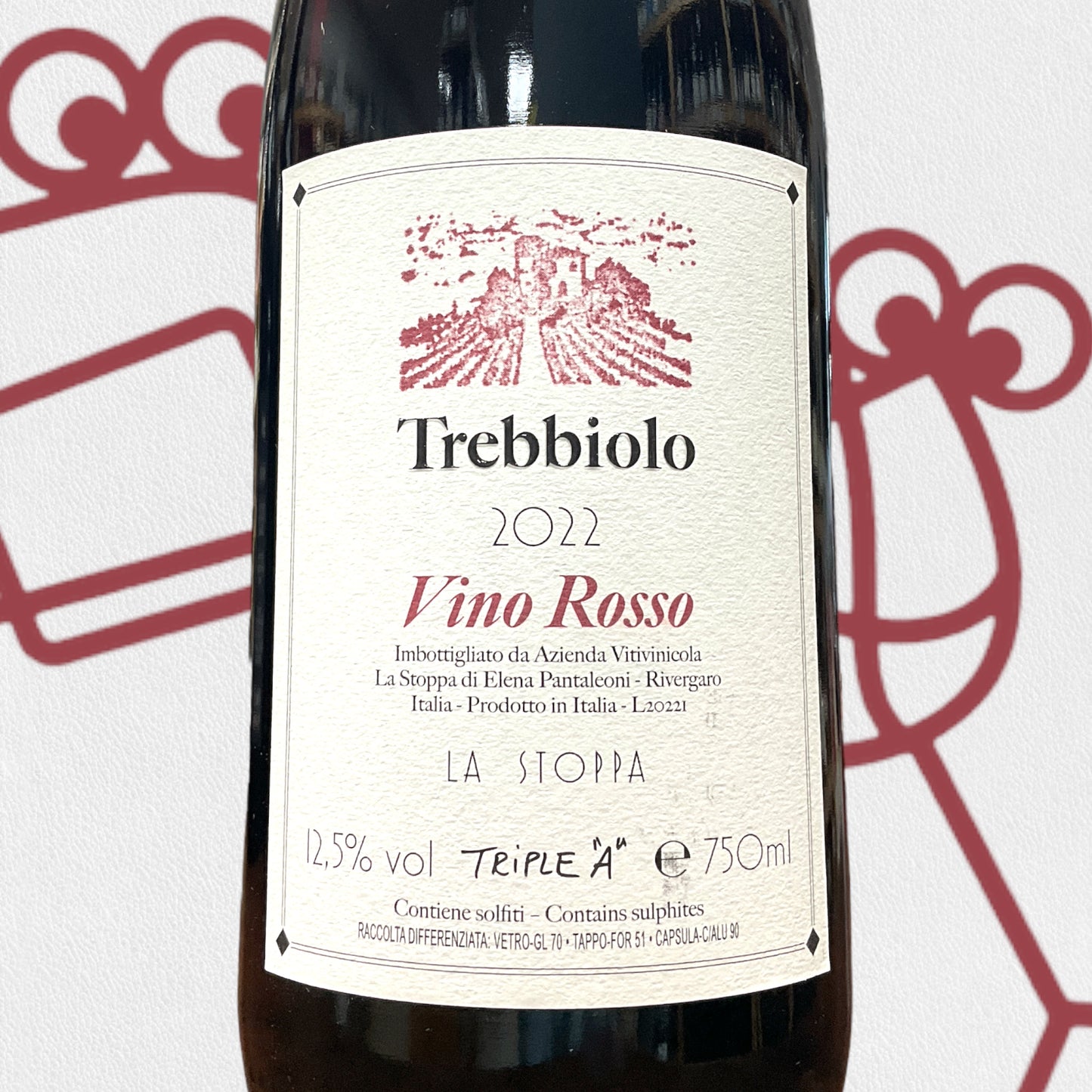 La Stoppa 'Trebbiolo' 2022 Emilia-Romagna, Italy - Williston Park Wines & Spirits