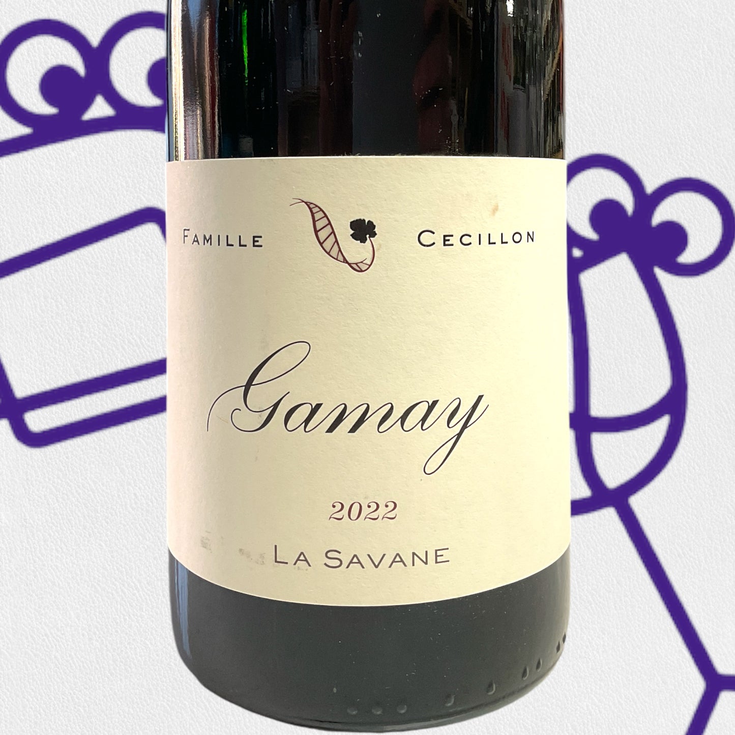 Domaine Julien Cecillon 'La Savane' Gamay 2022 Rhone, France - Williston Park Wines & Spirits