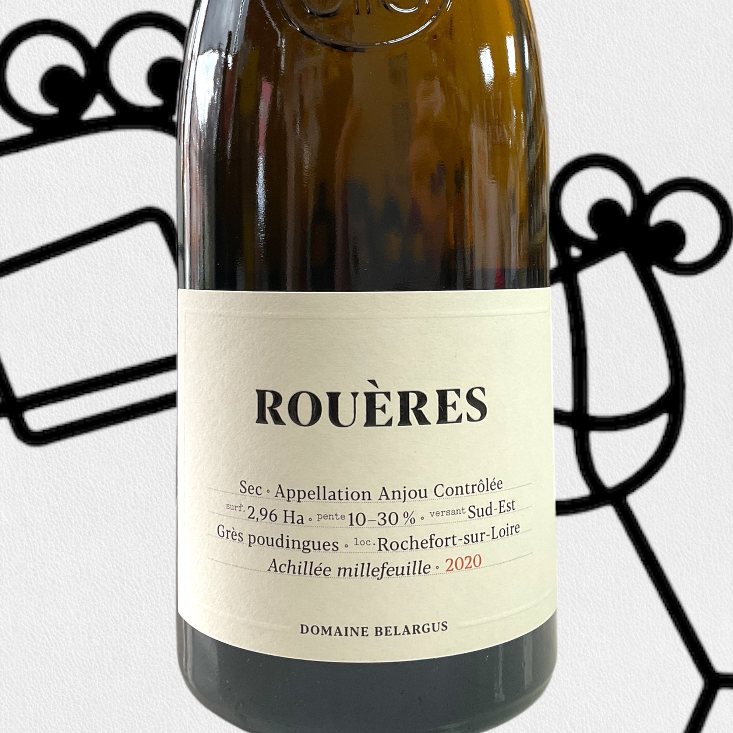 Domaine Belargus 'Roueres' Anjou Blanc 2020 Loire Valley, France