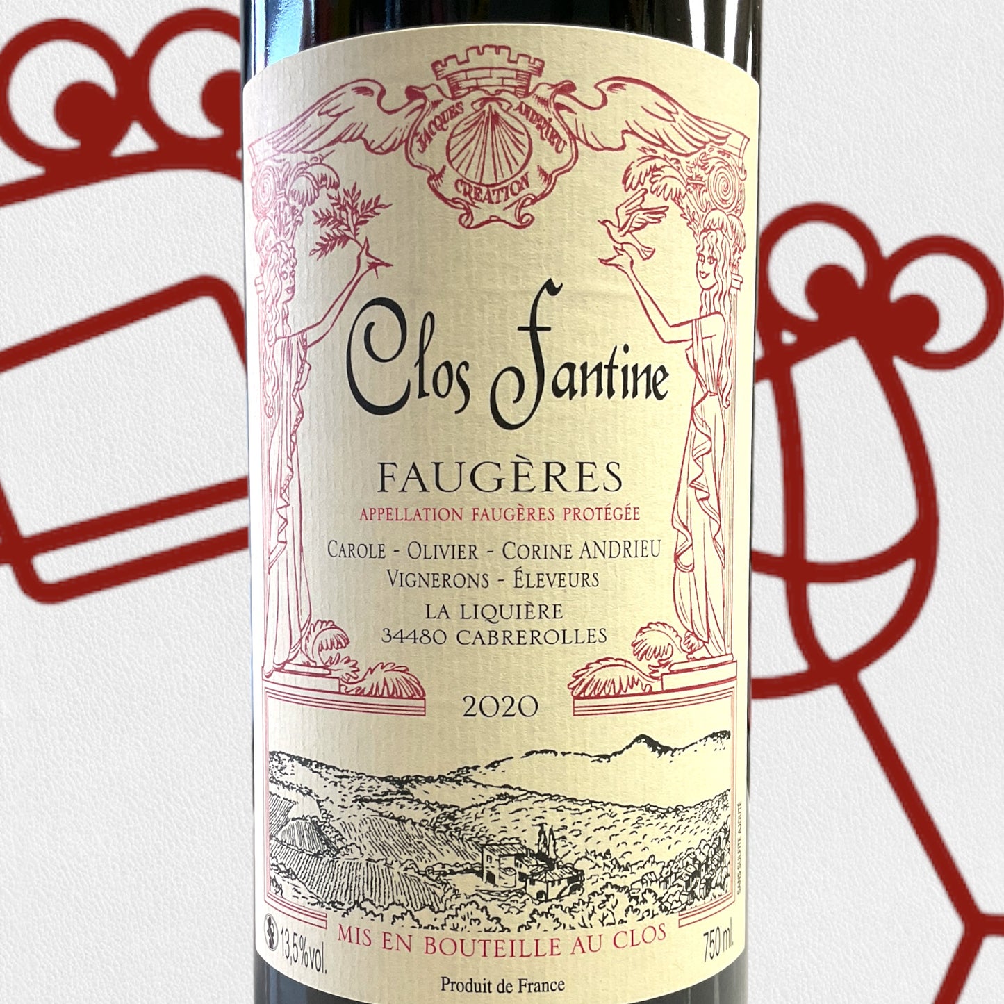 Clos Fantine Faugeres 'Tradition' 2020 Languedoc, France - Williston Park Wines & Spirits