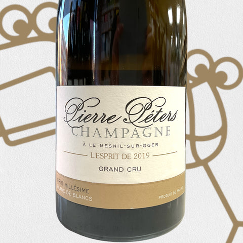 Pierre Peters 'L'Esprit' Blanc de Blancs Grand Cru 2019 Champagne, France - Williston Park Wines & Spirits