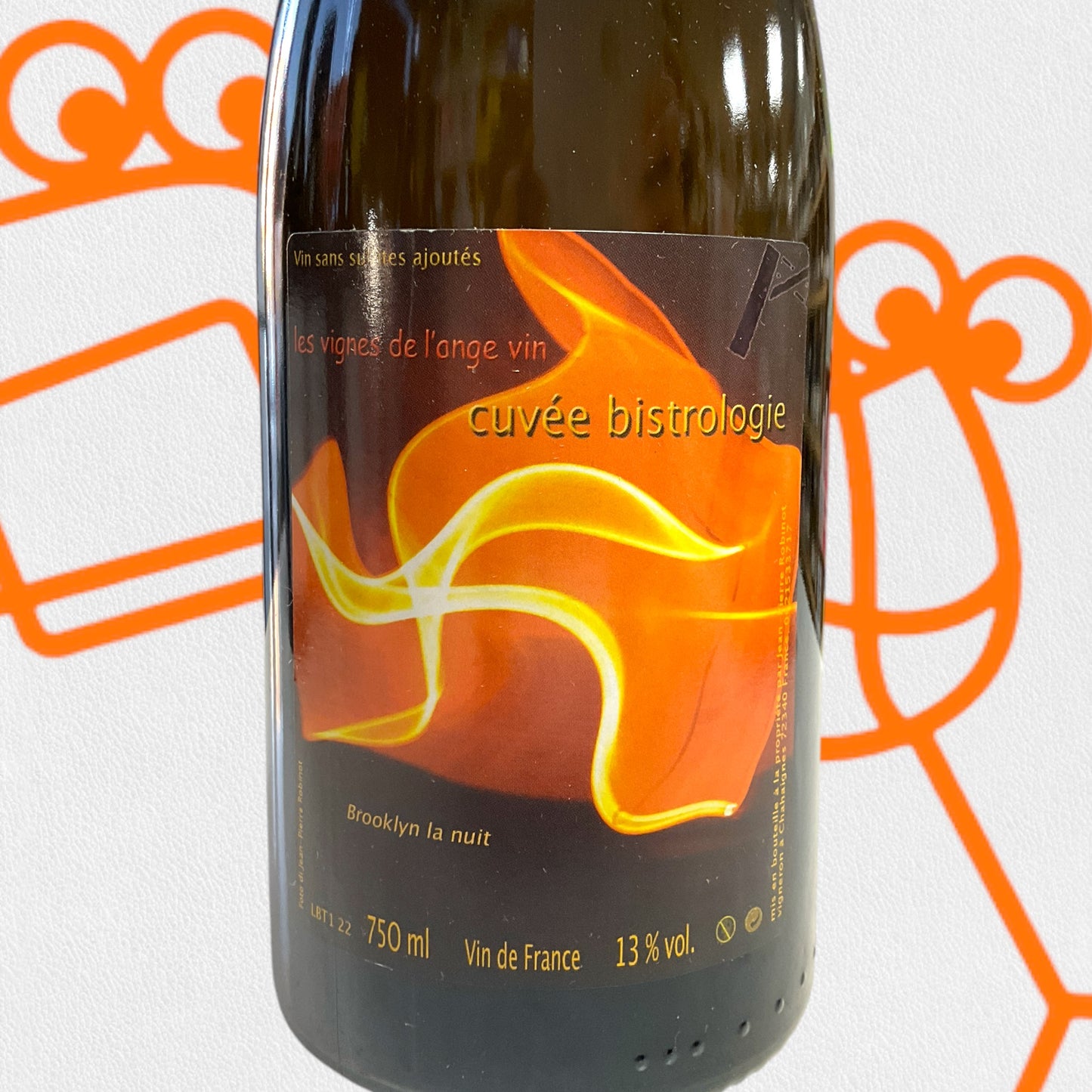 Jean-Pierre Robinot - Les Vignes de l'Ange Vin 'Cuvee Bistrologie' 2022 Loire Valley, France