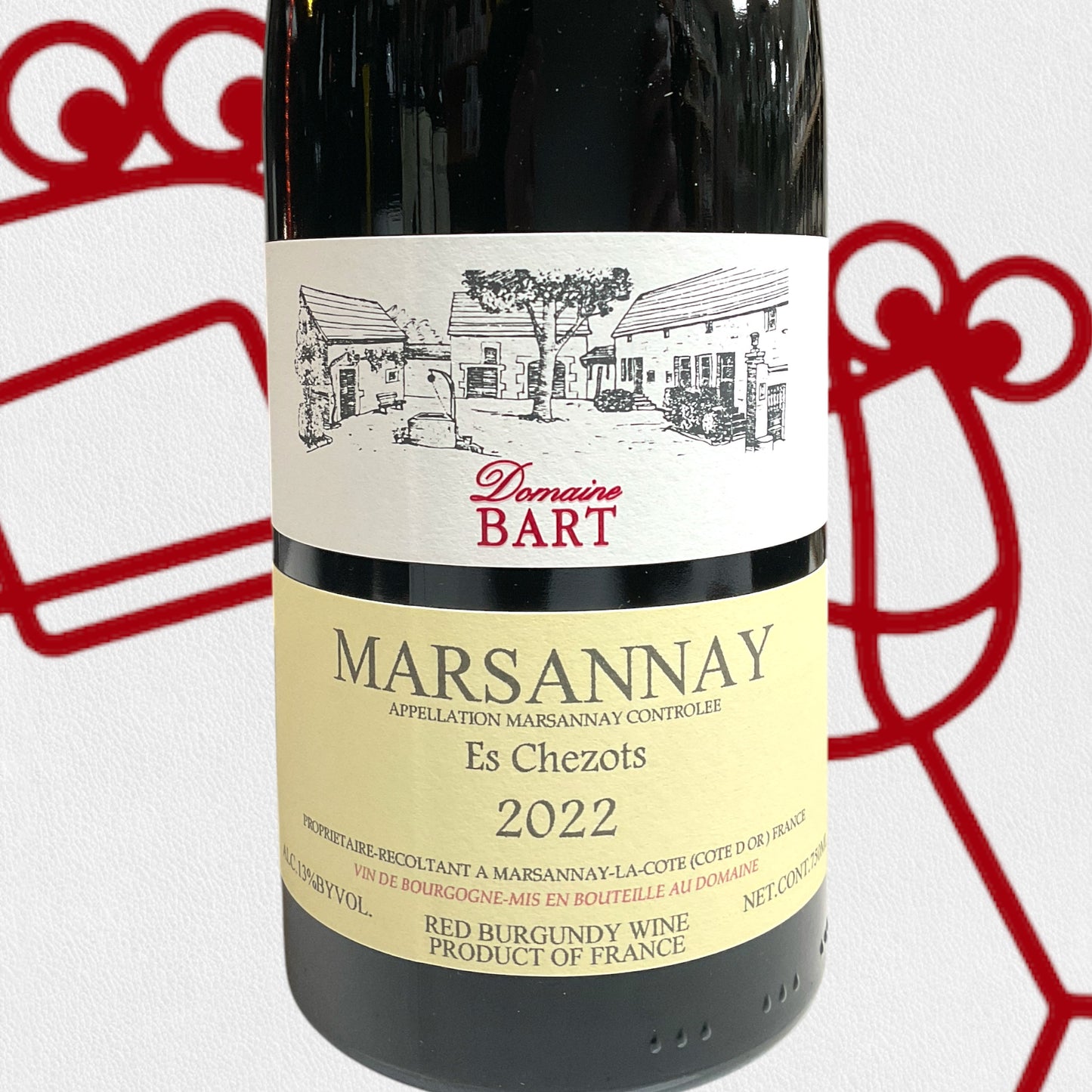 Domaine Bart 'Marsannay Es Chezots' 2022 Burgundy, France - Williston Park Wines & Spirits