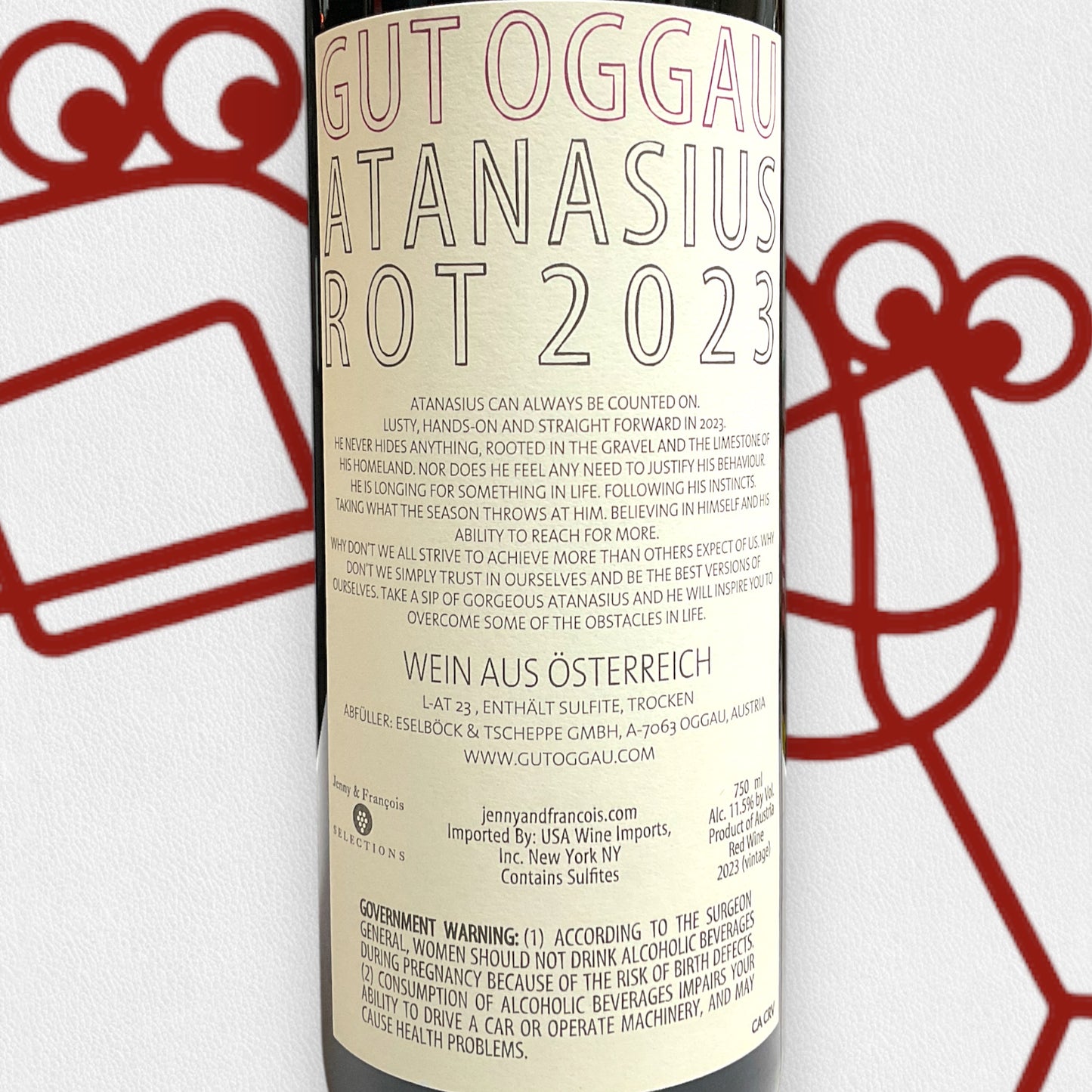 Gut Oggau 'Atanasius' 2023 Burgenland, Austria