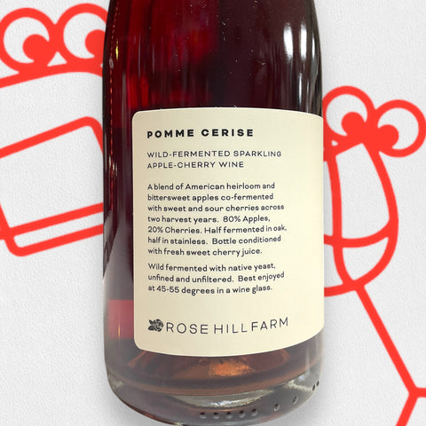 Rose Hill 'Pomme Cerise' Cider 2022 Red Hook, NY - Williston Park Wines & Spirits