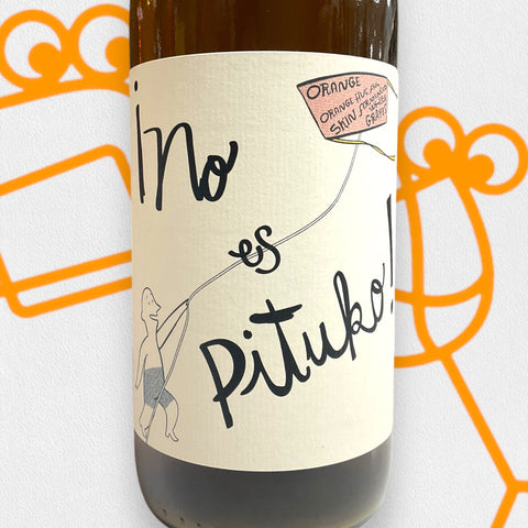 Echeverria 'No Es Pituko' Orange 2023 Central Valley, Chile - Williston Park Wines & Spirits