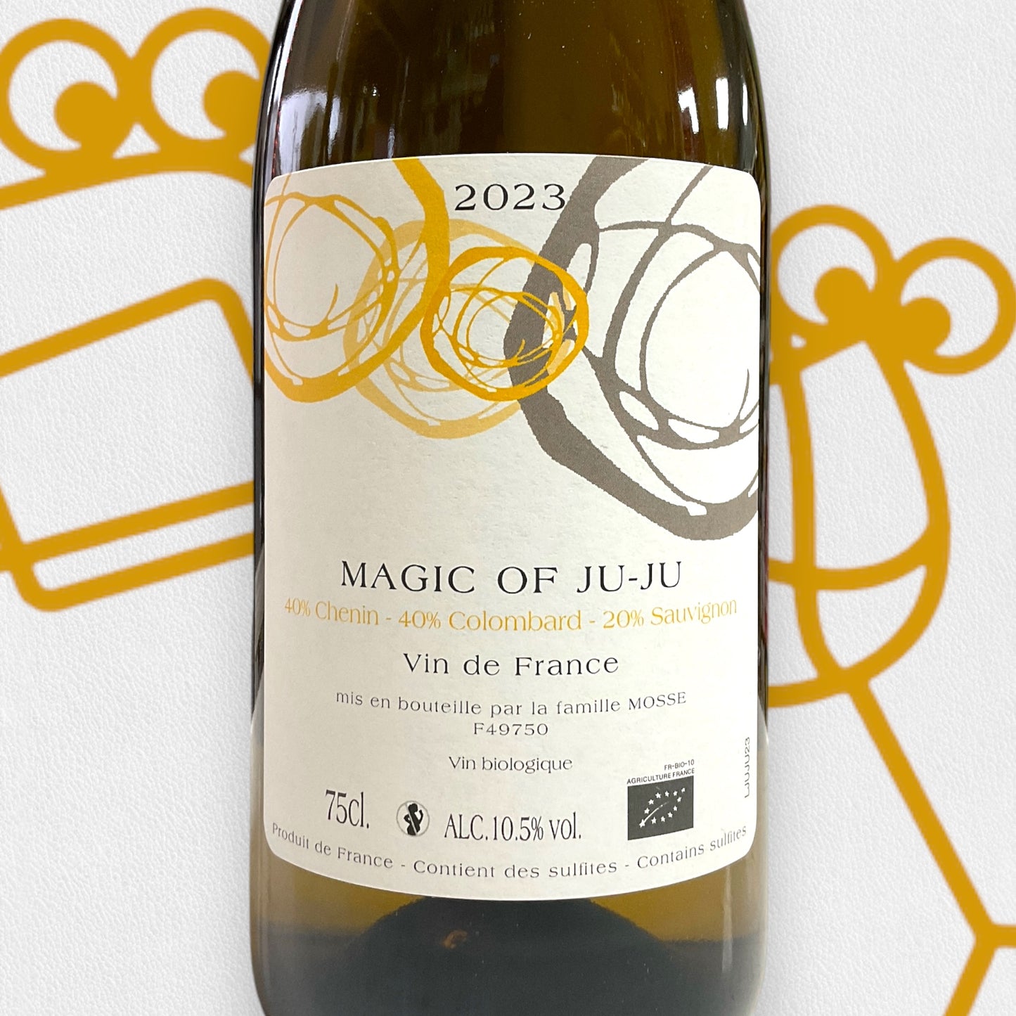 Agnes & Rene Mosse 'Magic of Ju-ju' Blanc 2023 Loire Valley, France - Williston Park Wines & Spirits