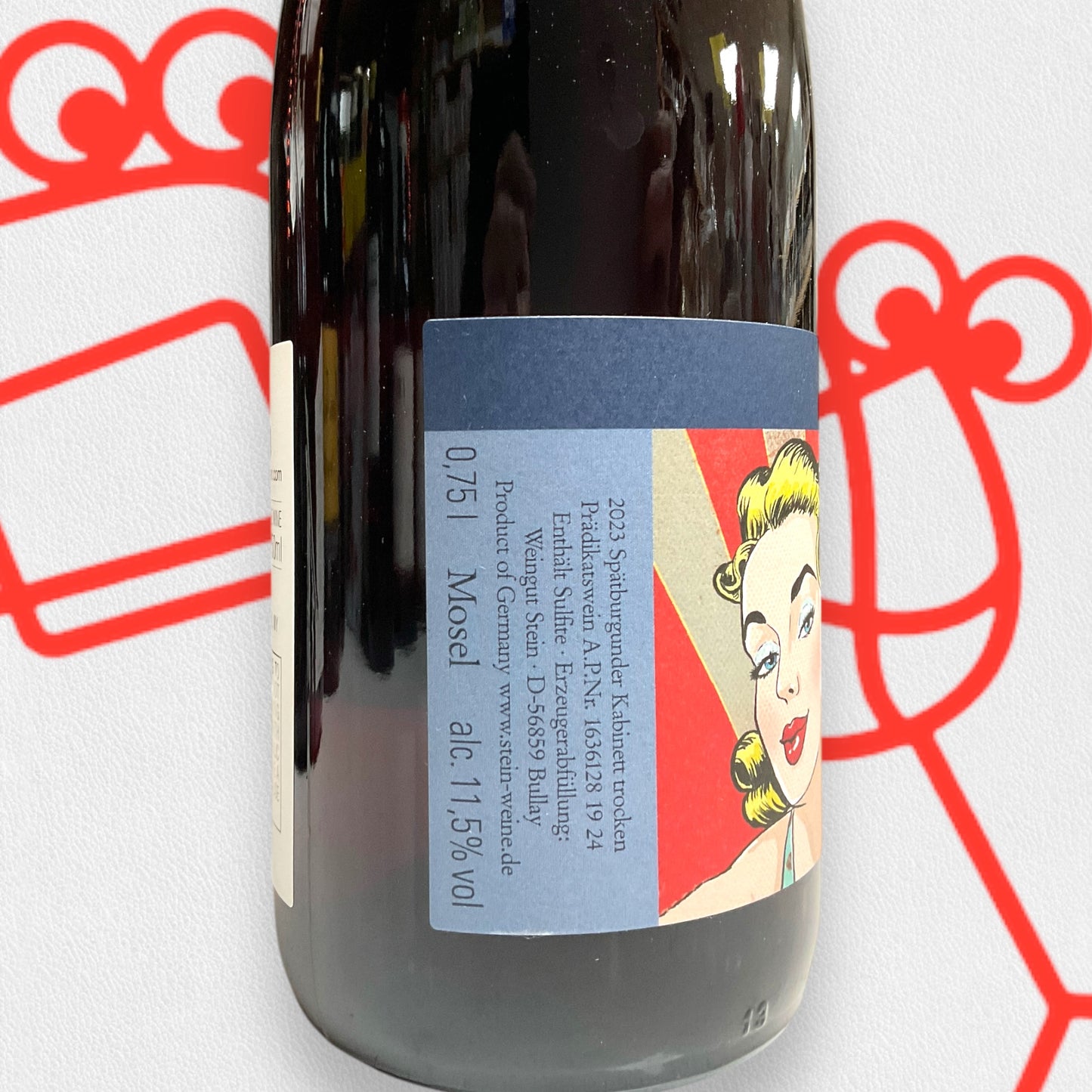 Stein 'Red Light' Pinot Noir 2023 Mosel, Germany - Williston Park Wines & Spirits