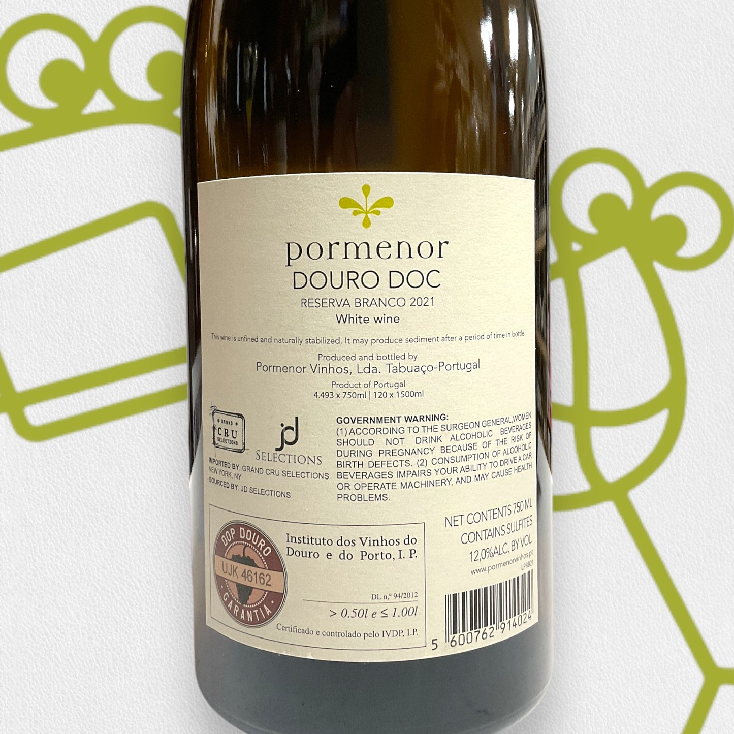 Pormenor Reserva Branco 2021 Douro, Portugal - Williston Park Wines & Spirits