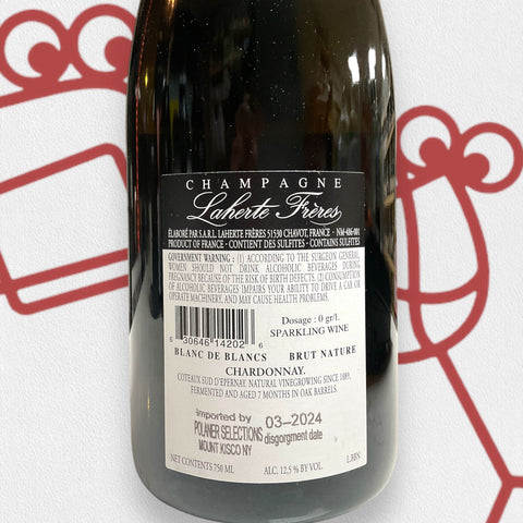 Laherte Freres 'Blanc de Blancs' Brut Nature NV Champagne, France - Williston Park Wines & Spirits