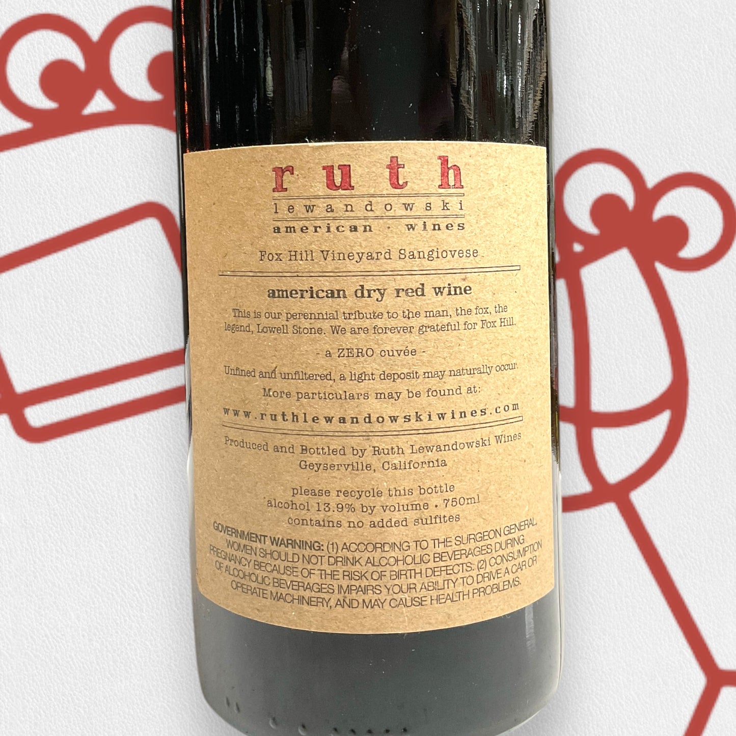 Ruth Lewandowski Wines 'L. Stone' 2021 California - Williston Park Wines & Spirits