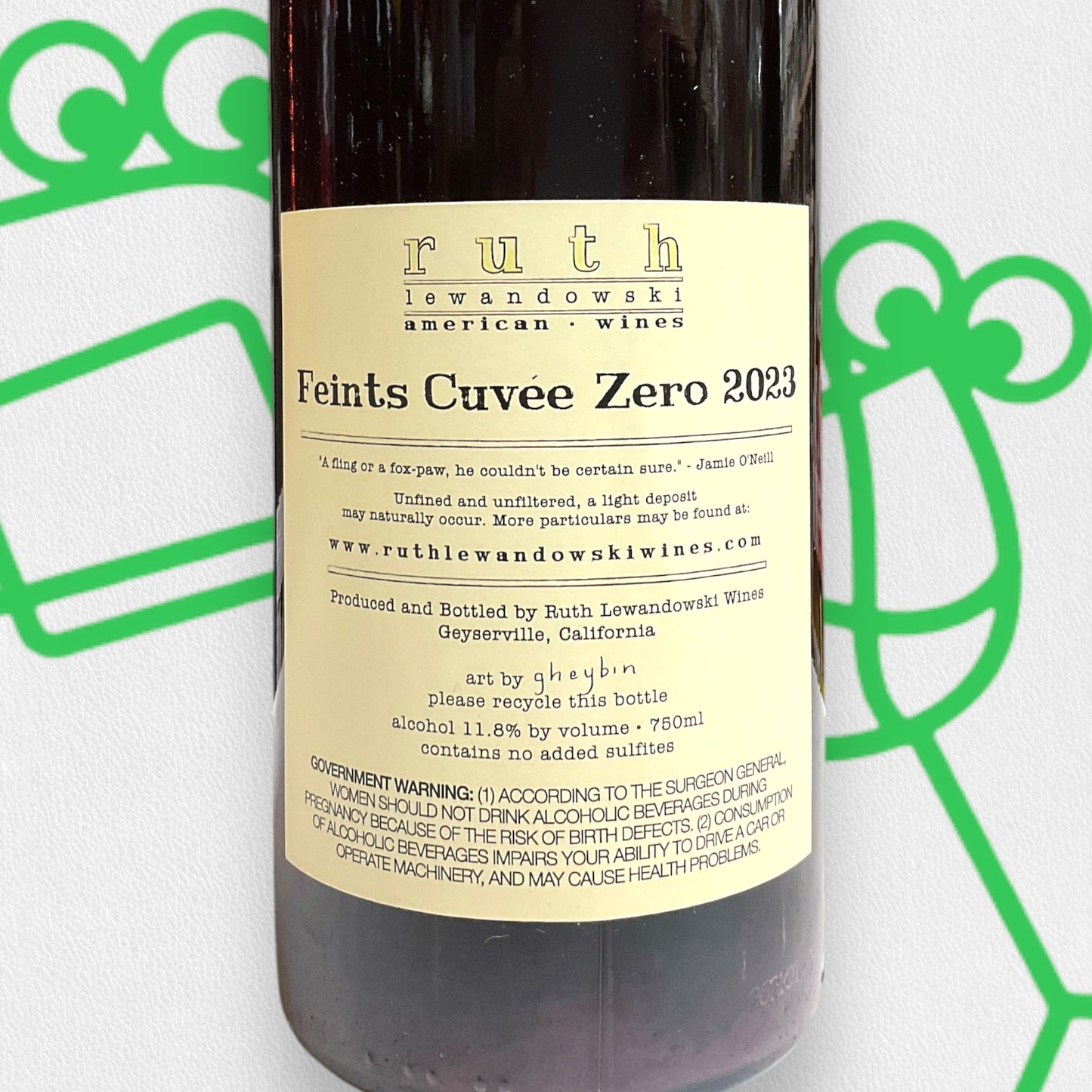 Ruth Lewandowski Wines 'Feints' 2023 California - Williston Park Wines & Spirits