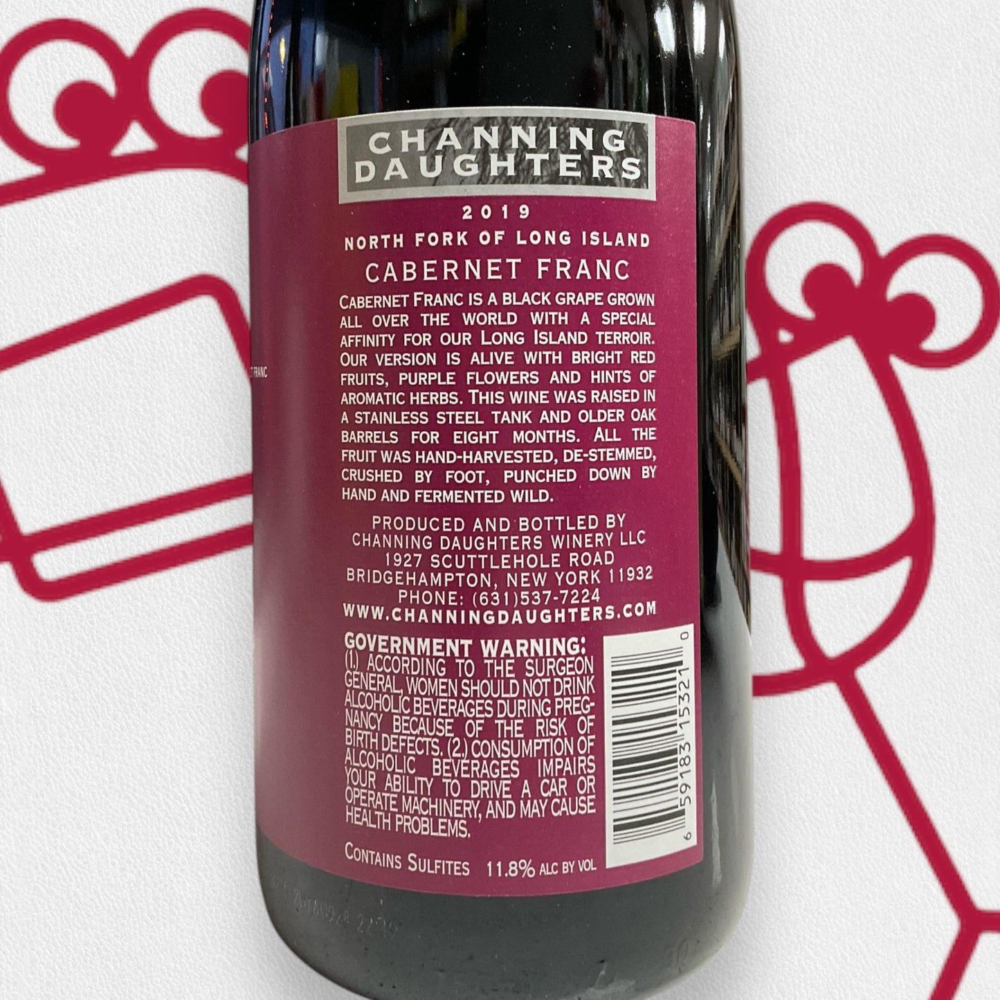Channing Daughters 'Cabernet Franc' 2019 Long Island, New York