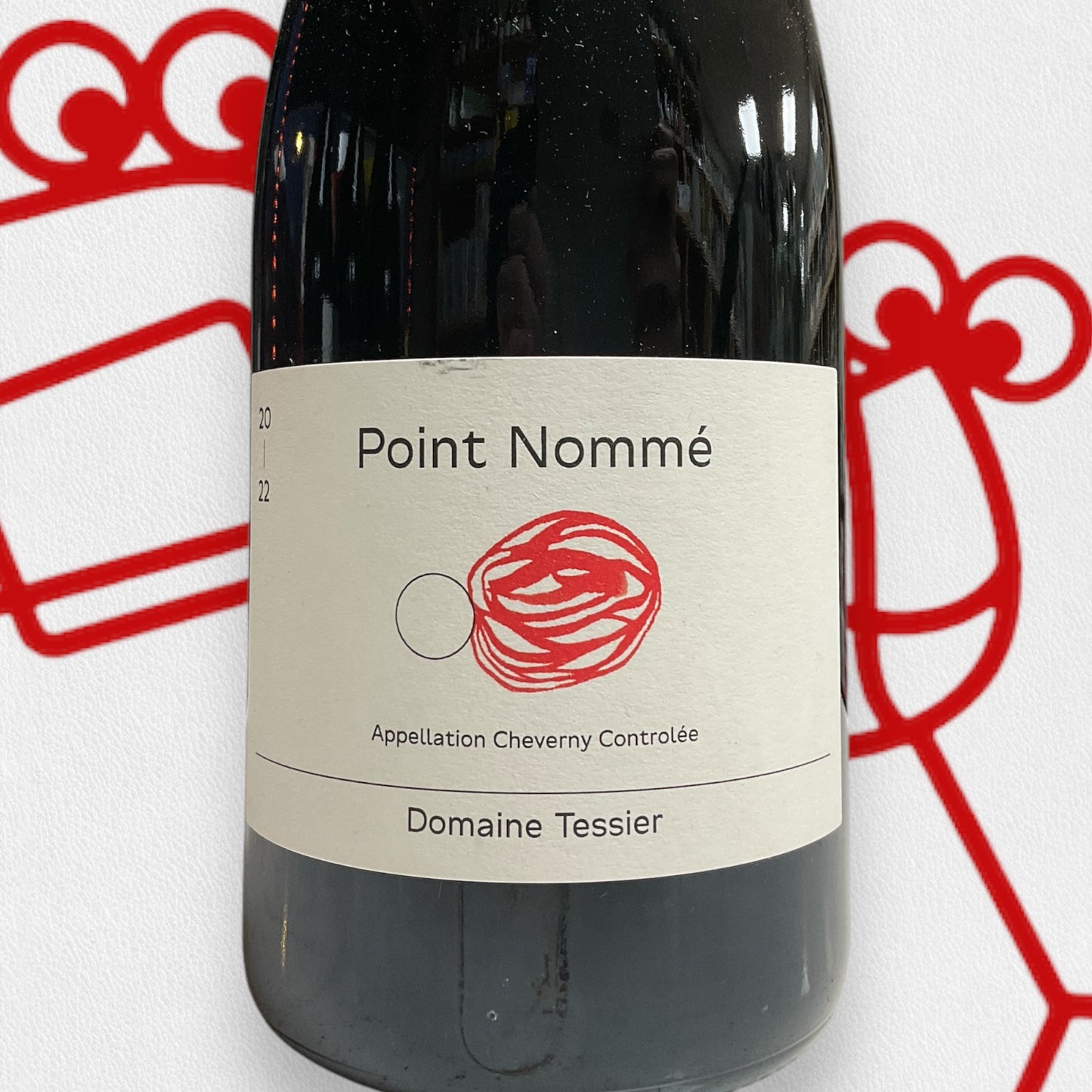 Philippe Tessier Cheverny Red 'Point Nomme' 2022 Loire Valley, France