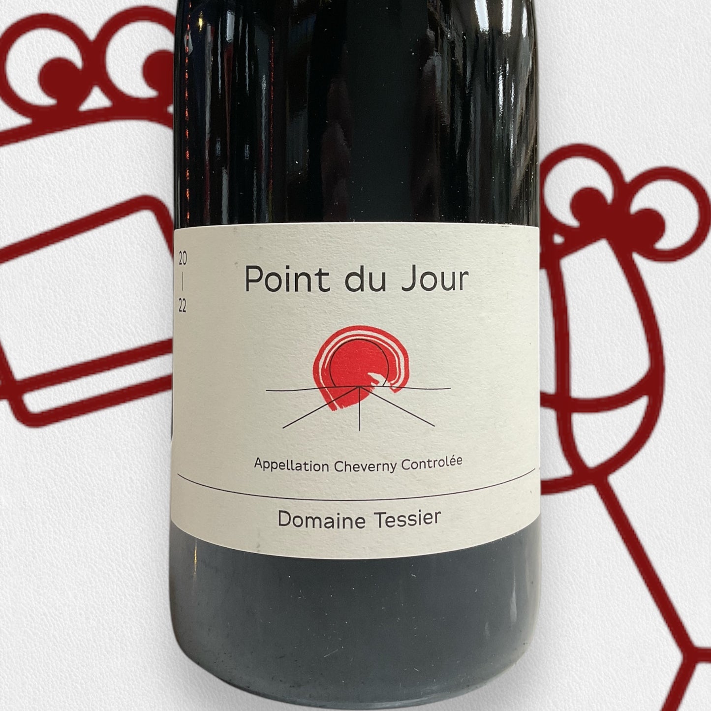 Philippe Tessier Cheverny Red 'Le Point du Jour' 2022 Loire Valley, France