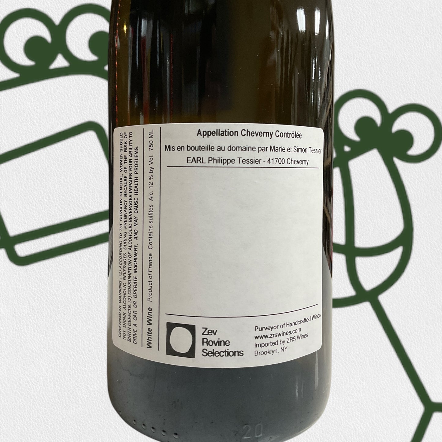 Philippe Tessier 'Cheverny Blanc' 2023 Loire Valley, France - Williston Park Wines & Spirits