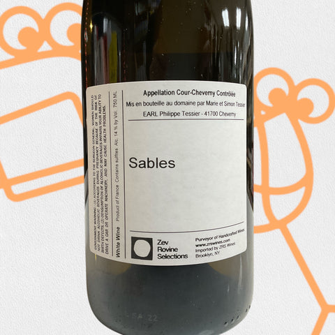 Philippe Tessier Cour-Cheverny Blanc 'Les Sables' 2022 Loire Valley, France - Williston Park Wines & Spirits