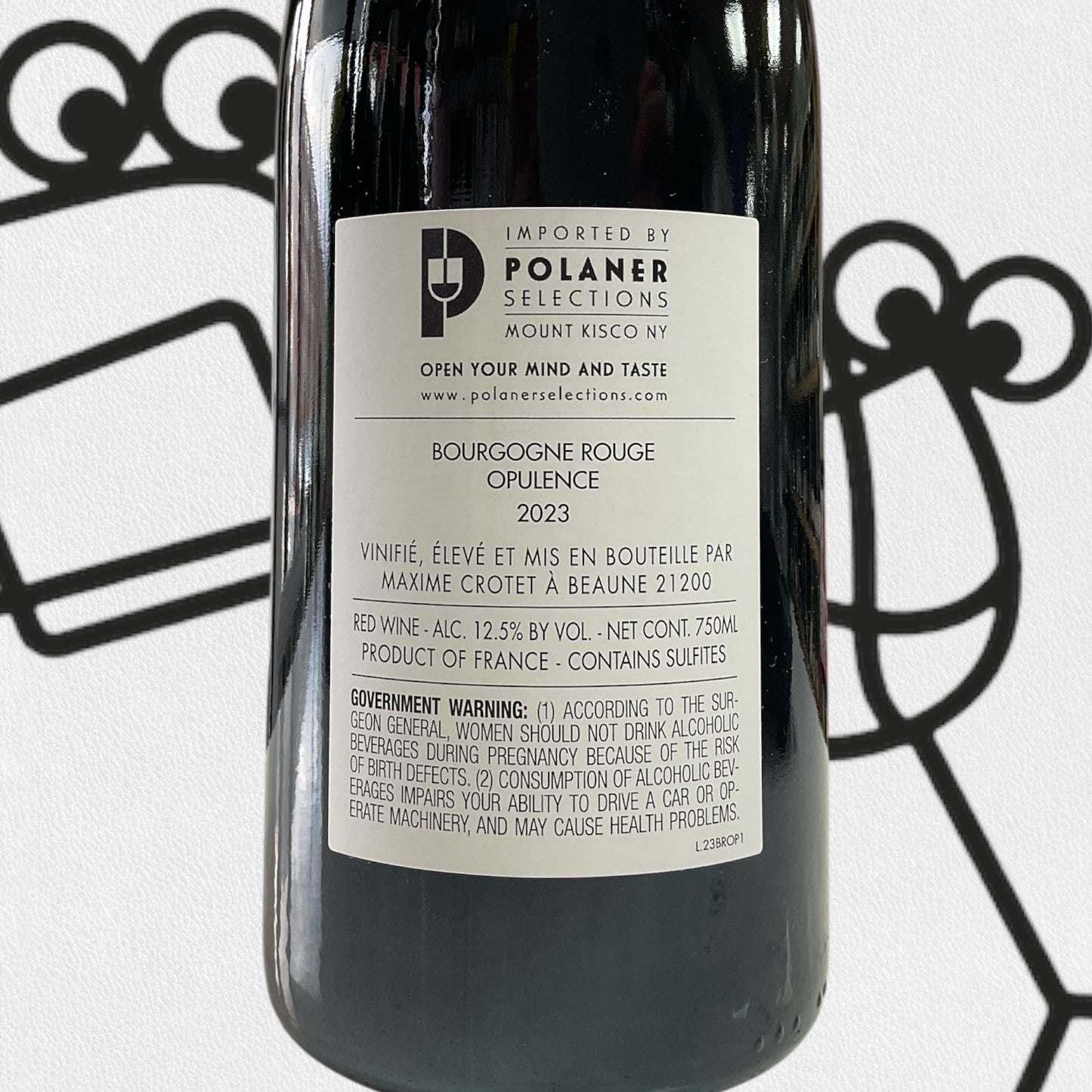 Maxime Crotet Bourgogne Rouge 'Opulence' 2023 Burgundy, France - Williston Park Wines & Spirits