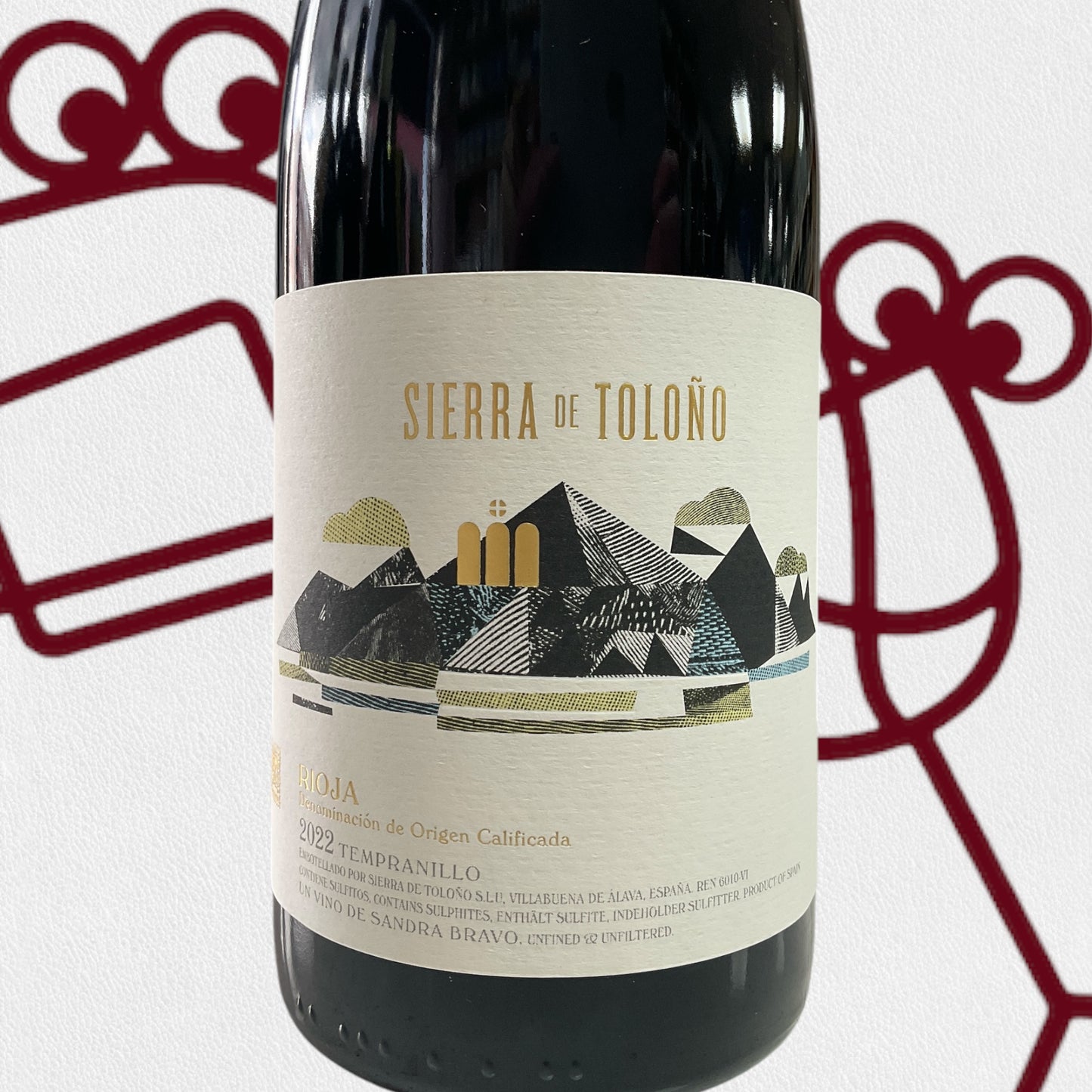 Sierra De Toloño 'Rioja Tinto' 2022 Rioja, Spain