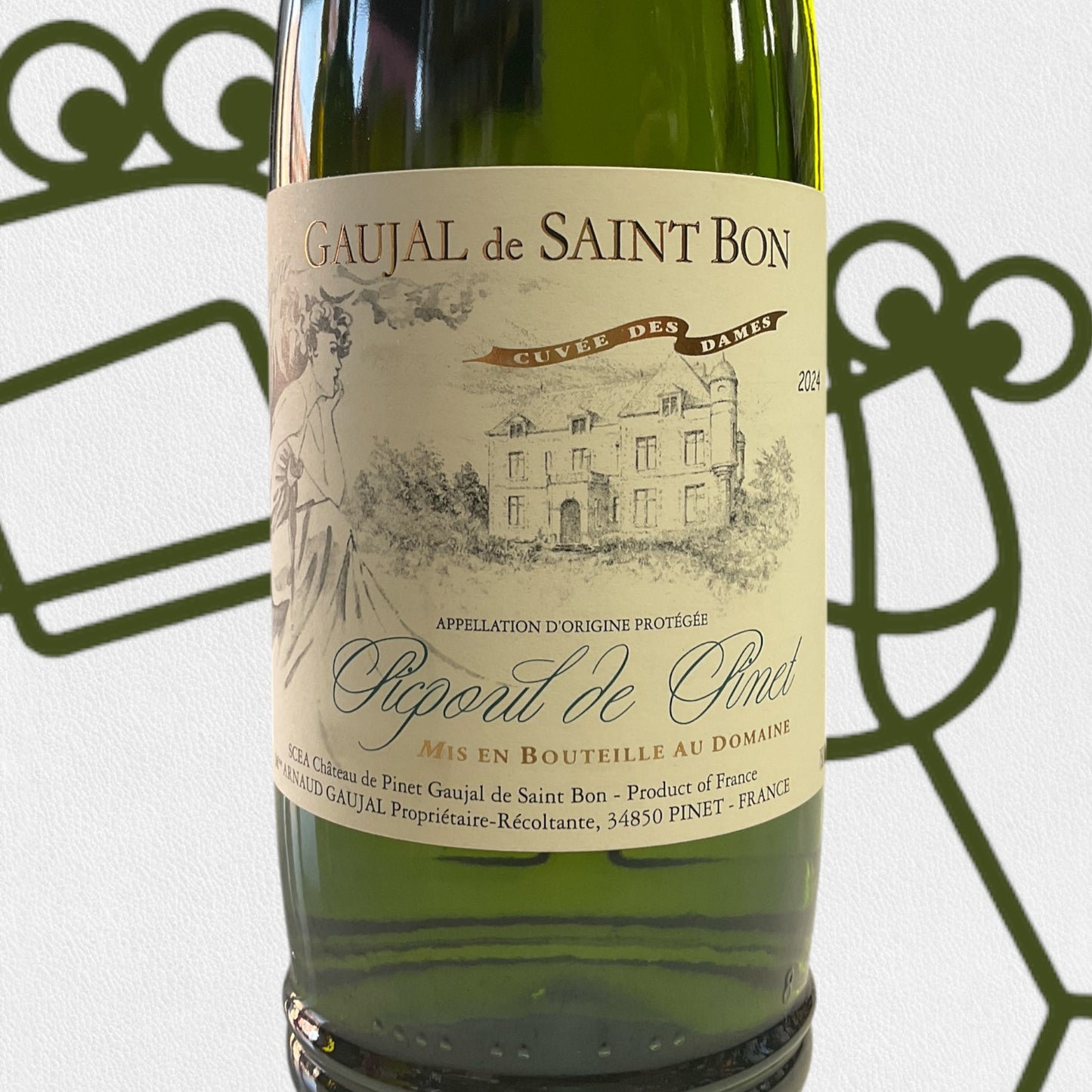 Gaujal de Saint Bon Picpoul de Pinet 'Cuvee des Dames' 2024 Languedoc Roussillon, France - Williston Park Wines & Spirits