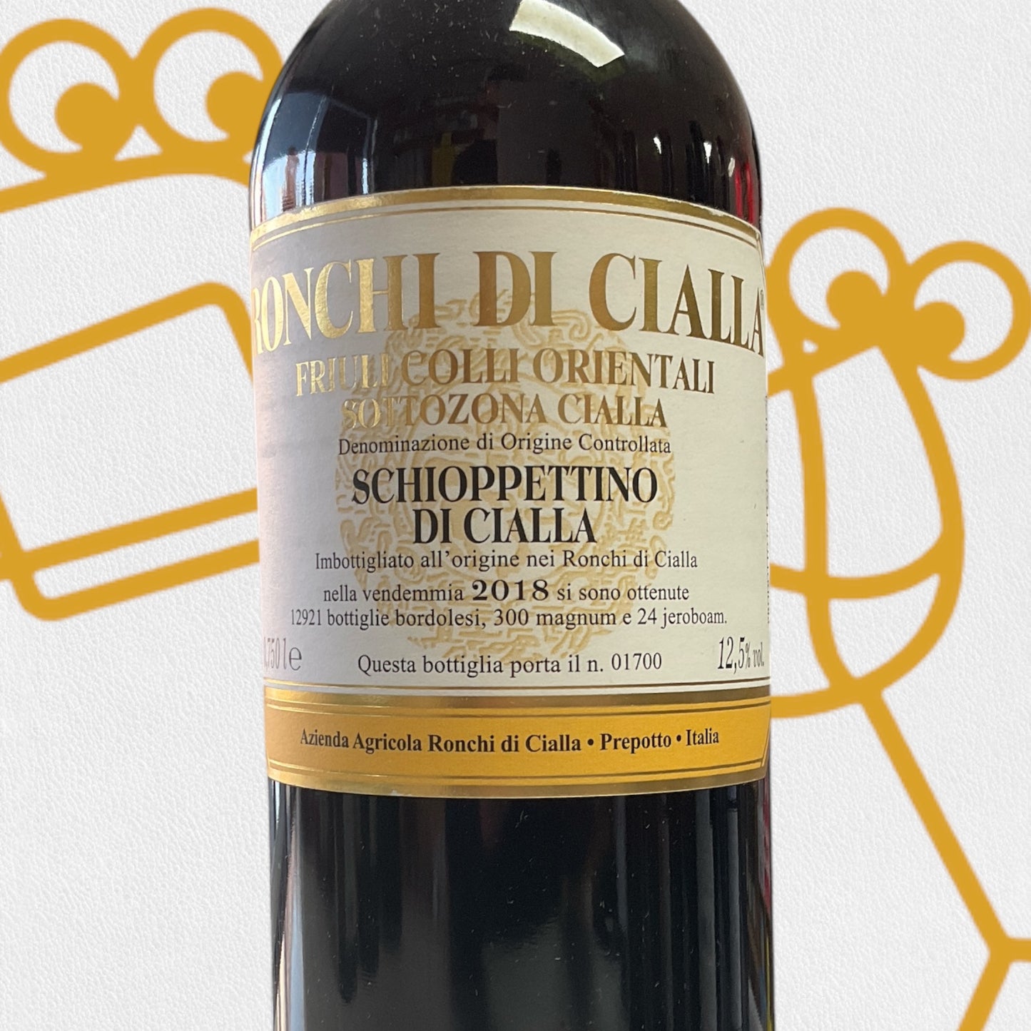 Ronchi di Cialla Schioppettino 2018 Friuli, Italy - Williston Park Wines & Spirits