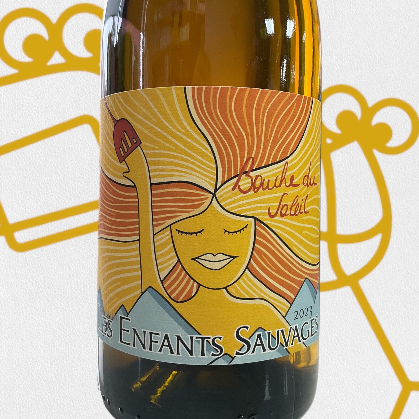 Les Enfants Sauvages 'Bouche du Soleil' Orange 2023 Cotes Catalanes, France