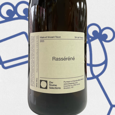 Marie & Vincent Tricot 'Rasserene' 2023 Auvergne, France - Williston Park Wines & Spirits