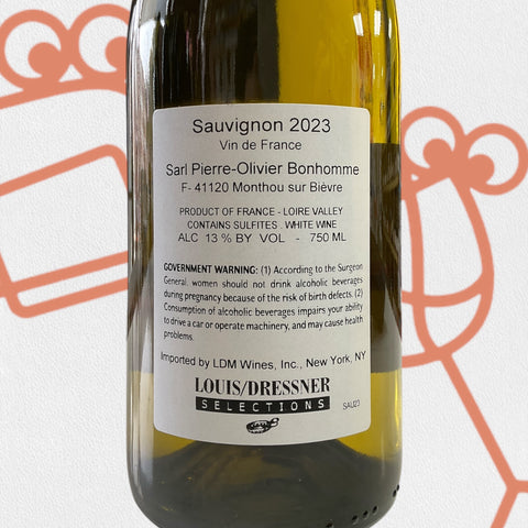 Pierre Olivier Bonhomme 'Sauvignon' 2023 Loire Valley, France - Williston Park Wines & Spirits