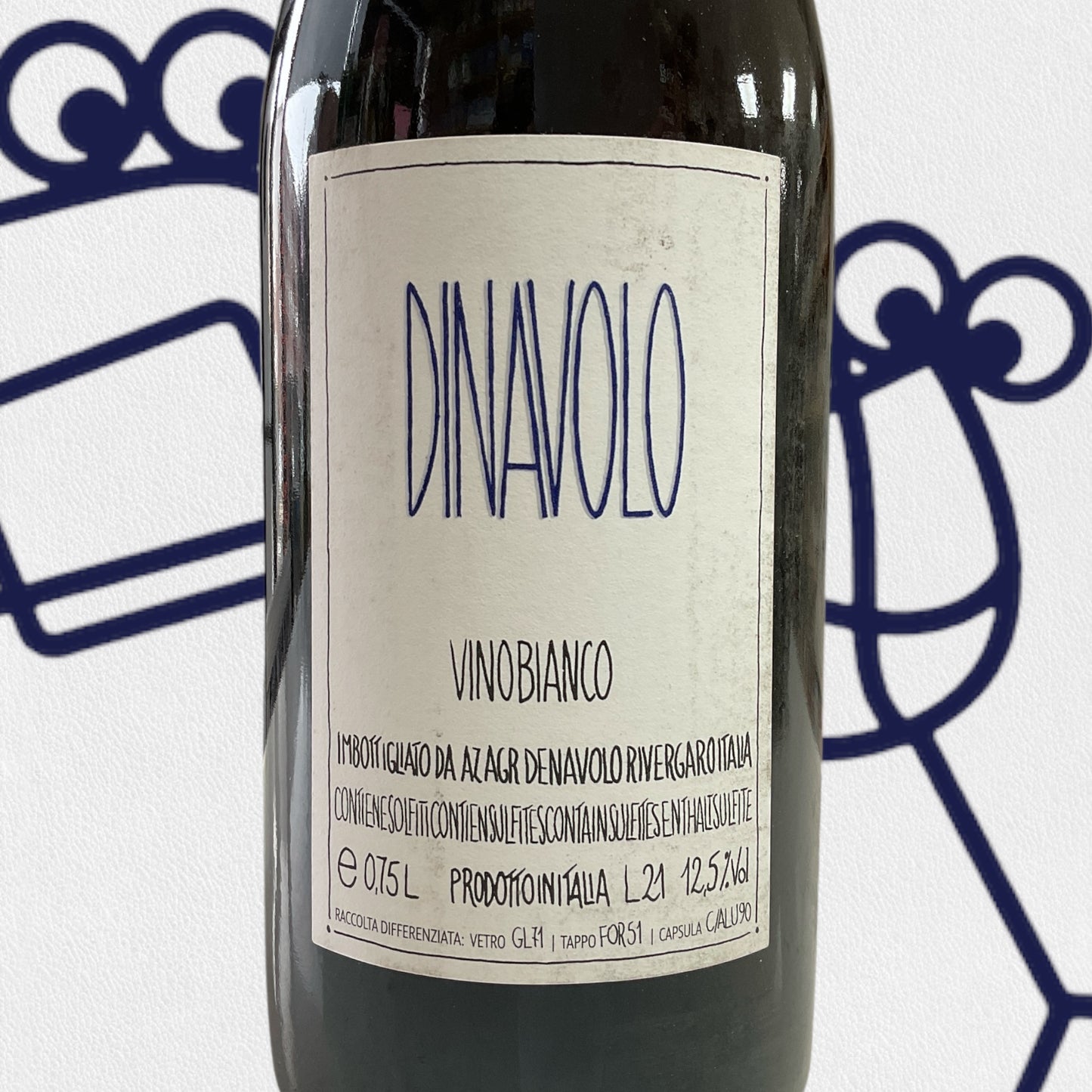 Denavolo 'Dinavolo' Bianco 2021 Emilia-Romagna, Italy