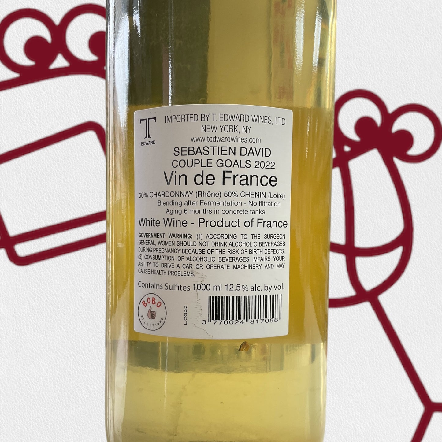 Domaine Sebastien David Couple Goals Loire Valley, France 1L