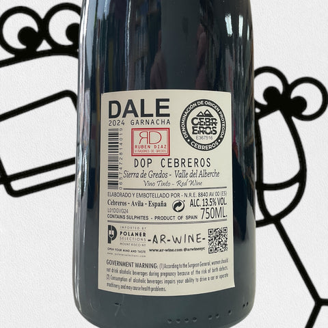 Ruben Diaz 'DALE' 2024 Cebreros, Spain - Williston Park Wines & Spirits
