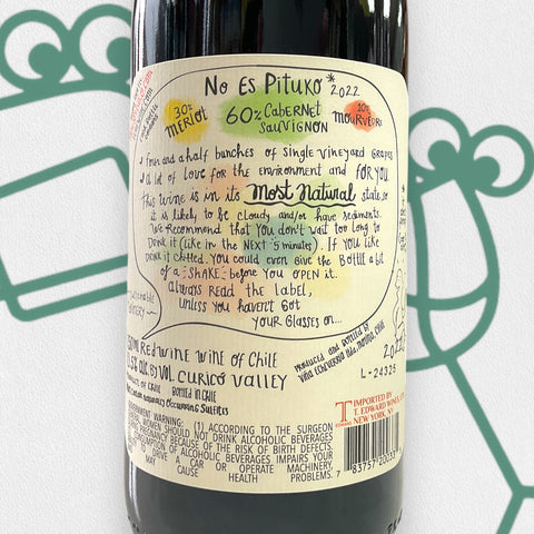 Echeverria 'No Es Pituko Three's a Crowd' 2022 Central Valley, Chile - Williston Park Wines & Spirits