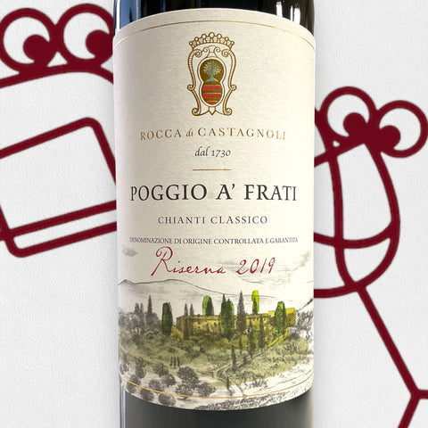 Rocca di Castagnoli Poggio a'Frati Riserva 2019 Tuscany, Italy - Williston Park Wines & Spirits