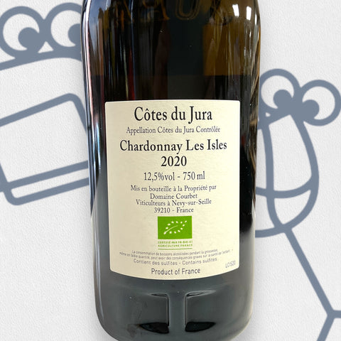 Domaine Courbet Cotes du Jura 'Les Isles' Chardonnay 2020 Jura, France