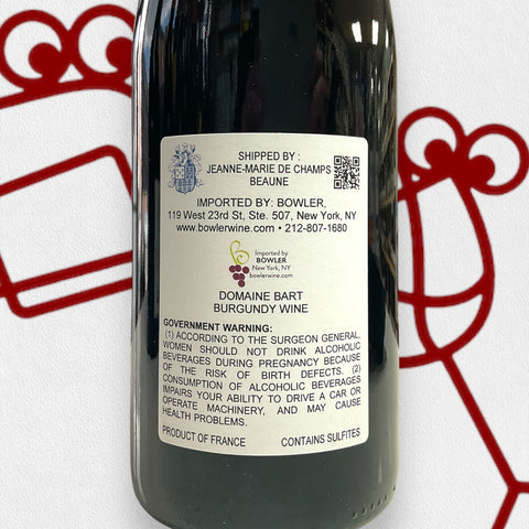 Domaine Bart 'Marsannay' 2023 Burgundy, France