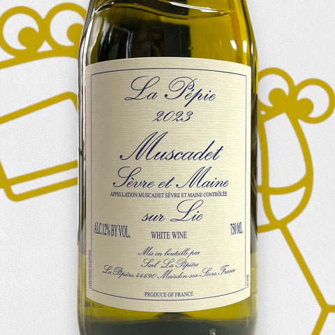 Pepiere Muscadet Sèvre-et-Maine Sur Lie 'La Pépie' 2023 Loire Valley, France - Williston Park Wines & Spirits