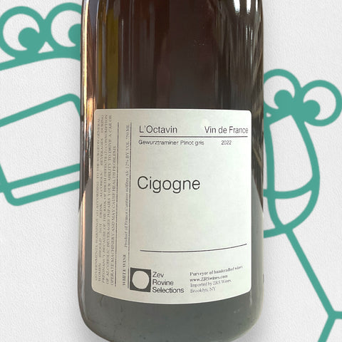 Domaine de l'Octavin 'Cigogne Rosé' 2023 Jura, France
