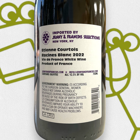 Etienne et Claude Courtois 'Les Cailloux du Paradis Racines Blanc' 2022 Loire Valley, France