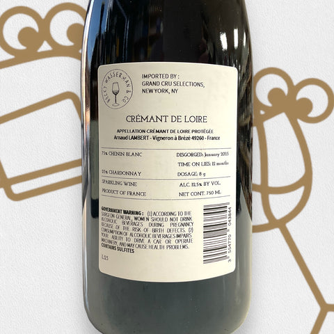 Arnaud Lambert Cremant de Loire Blanc NV Loire Valley, France - Williston Park Wines & Spirits