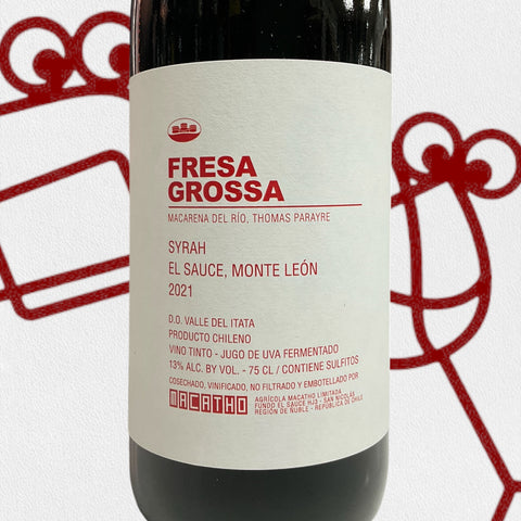 Macatho 'Fresa Grossa' Syrah 2021 Itata Valley, Chile