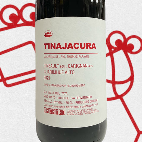 Macatho 'Tinajacura' Cinsault Carignan 2021 Itata Valley, Chile