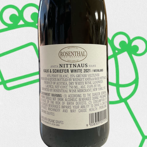 Nittnaus 'Kalk & Schiefer' White 2021 Burgenland, Austria